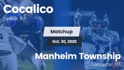Matchup: Cocalico  vs. Manheim Township  2020
