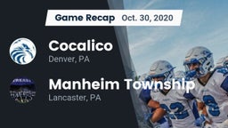 Recap: Cocalico  vs. Manheim Township  2020