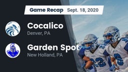 Recap: Cocalico  vs. Garden Spot  2020