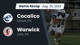 Recap: Cocalico  vs. Warwick  2023