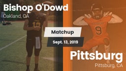 Matchup: Bishop O'Dowd vs. Pittsburg  2019