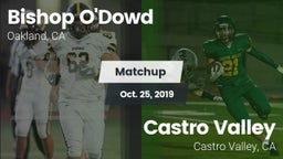 Matchup: Bishop O'Dowd vs. Castro Valley  2019