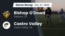 Recap: Bishop O'Dowd  vs. Castro Valley  2022