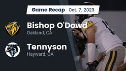 Recap: Bishop O'Dowd  vs. Tennyson  2023