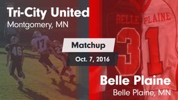 Matchup: Tri-City United vs. Belle Plaine  2016