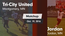 Matchup: Tri-City United vs. Jordan  2016