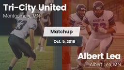 Matchup: Tri-City United vs. Albert Lea  2018