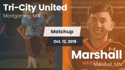 Matchup: Tri-City United vs. Marshall  2018