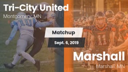 Matchup: Tri-City United vs. Marshall  2019
