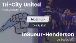 Matchup: Tri-City United vs. LeSueur-Henderson  2020