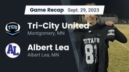 Recap: Tri-City United  vs. Albert Lea  2023