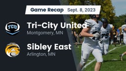 Recap: Tri-City United  vs. Sibley East  2023