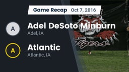 Recap: Adel DeSoto Minburn vs. Atlantic  2016
