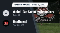 Recap: Adel DeSoto Minburn vs. Ballard  2017