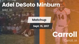 Matchup: Adel DeSoto Minburn vs. Carroll  2017