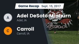 Recap: Adel DeSoto Minburn vs. Carroll  2017