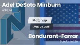 Matchup: Adel DeSoto Minburn vs. Bondurant-Farrar  2018