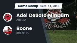 Recap: Adel DeSoto Minburn vs. Boone  2018