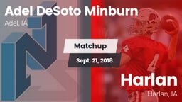 Matchup: Adel DeSoto Minburn vs. Harlan  2018