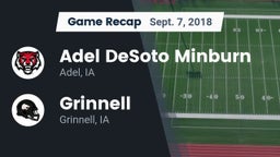Recap: Adel DeSoto Minburn vs. Grinnell  2018