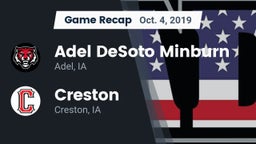 Recap: Adel DeSoto Minburn vs. Creston  2019