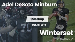 Matchup: Adel DeSoto Minburn vs. Winterset  2019