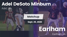 Matchup: Adel DeSoto Minburn vs. Earlham  2020