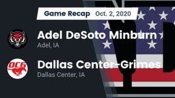 Recap: Adel DeSoto Minburn vs. Dallas Center-Grimes  2020