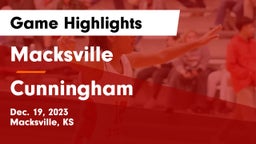 Macksville  vs Cunningham  Game Highlights - Dec. 19, 2023