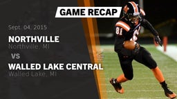 Recap: Northville  vs. Walled Lake Central  2015