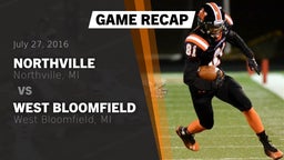 Recap: Northville  vs. West Bloomfield  2016
