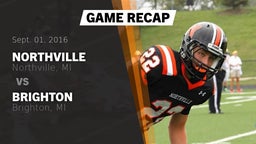 Recap: Northville  vs. Brighton  2016