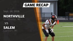 Recap: Northville  vs. Salem  2016