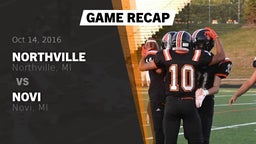 Recap: Northville  vs. Novi  2016