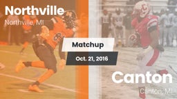 Matchup: Northville High vs. Canton  2016