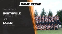 Recap: Northville  vs. Salem  2012