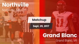 Matchup: Northville High vs. Grand Blanc  2017