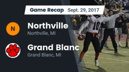 Recap: Northville  vs. Grand Blanc  2017