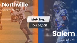 Matchup: Northville High vs. Salem  2017