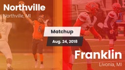 Matchup: Northville High vs. Franklin  2018