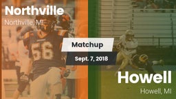 Matchup: Northville High vs. Howell 2018