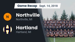 Recap: Northville  vs. Hartland  2018