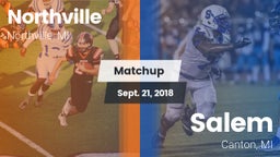 Matchup: Northville High vs. Salem  2018