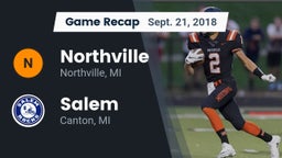 Recap: Northville  vs. Salem  2018