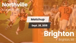 Matchup: Northville High vs. Brighton  2018