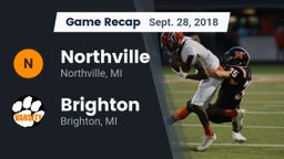 Recap: Northville  vs. Brighton  2018
