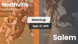 Matchup: Northville High vs. Salem 2019