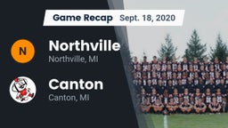 Recap: Northville  vs. Canton  2020