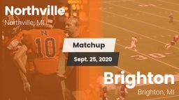 Matchup: Northville High vs. Brighton  2020