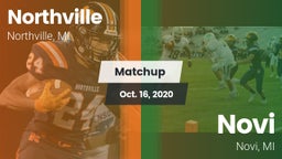 Matchup: Northville High vs. Novi  2020